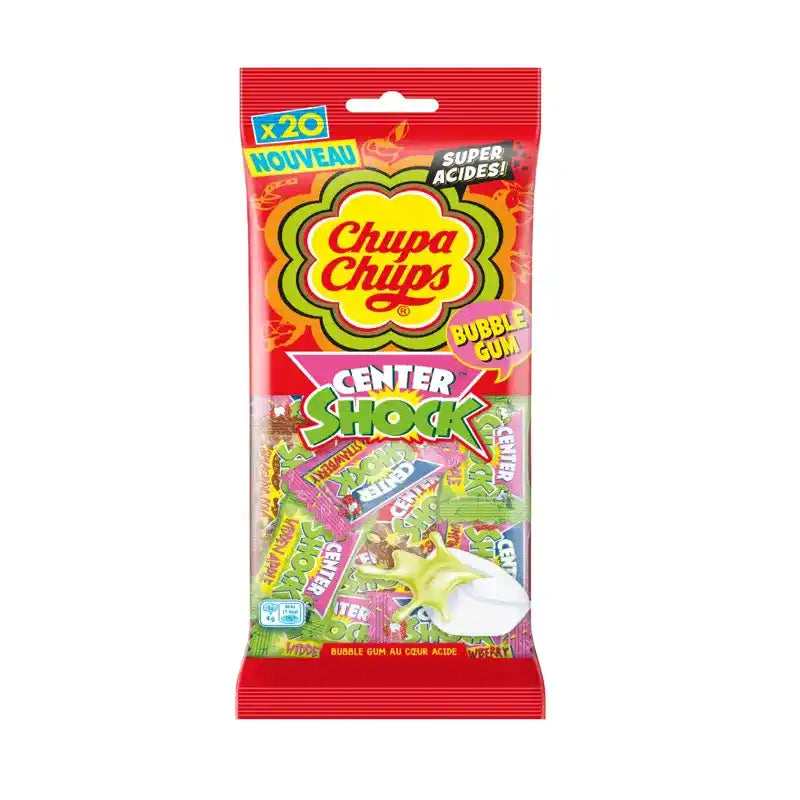 Chuppa Chups Center Shock Bubble Gum  Kartoninhalt 10x