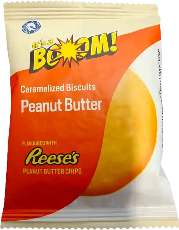 It's A Boom Reeses Biscuits Peanut Butter Display 12x24g