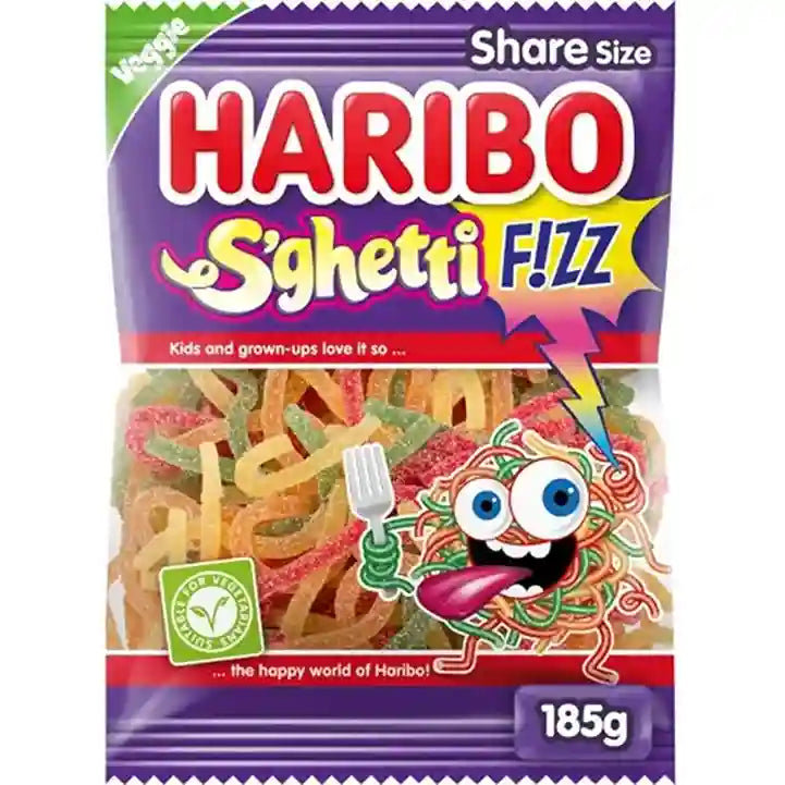 Haribo S'ghetti Fizz 12x185g