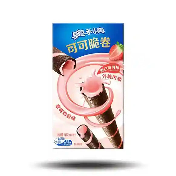 Oreo Cocoa Crisp Roll Strawberry Asia 24x50g