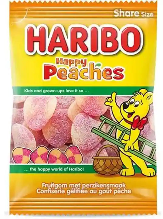 Haribo Happy Peaches 20x185g