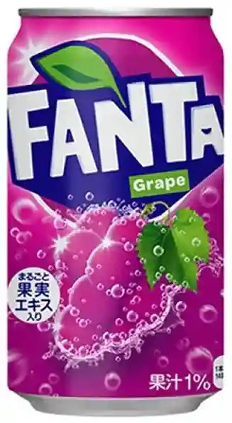 Fanta Grape Can Japan 350ml Kartoninhalt 24x