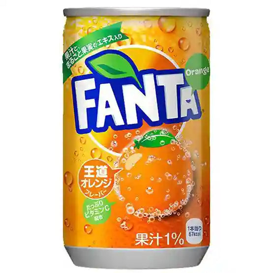 Fanta Orange Can 160ml Kartoninhalt 30x