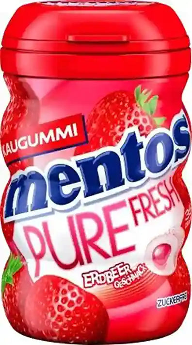 Mentos Pure Fresh Strawberry Display (6x61,25g)