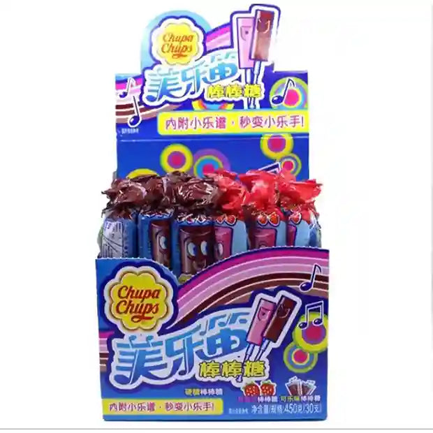 Chupa Chups Melodie Lollipop Display (30x15g)